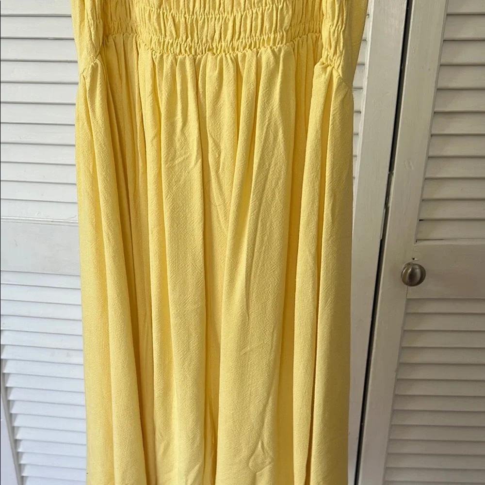 Yellow Ruffled Sundress - Picture 6 of 6